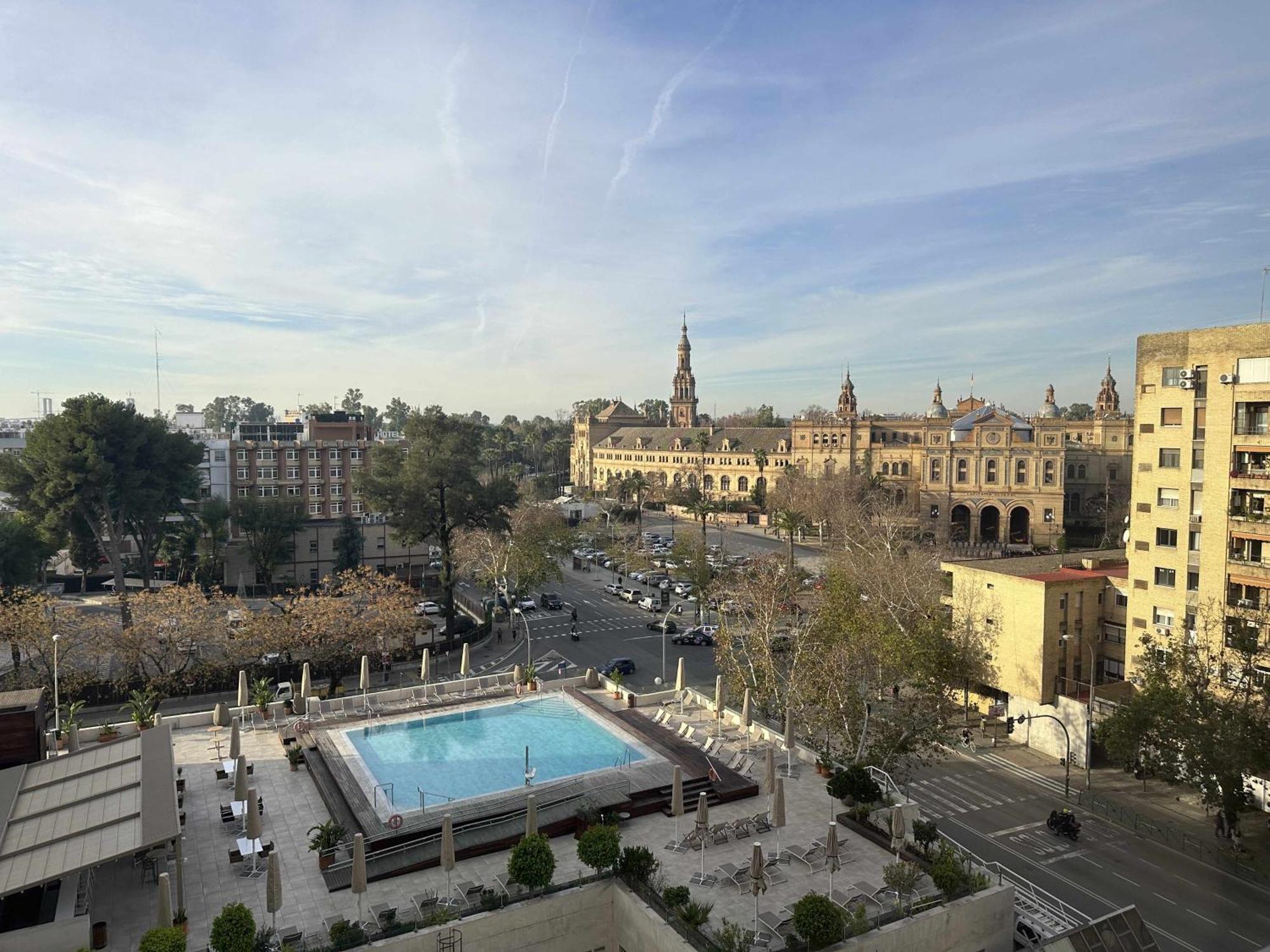 Estupendo Apartamento Junto A Plaza De Espana Sevilla Eksteriør bilde